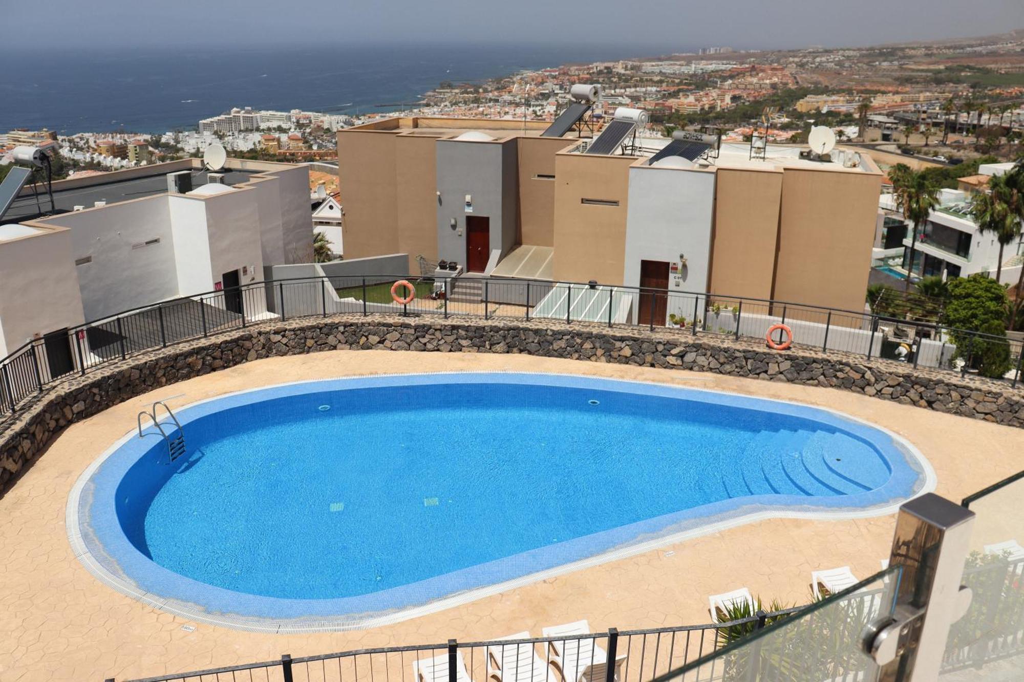 Azure Sky Villa - Panoramic Ocean View, Luxury, San Eugenio Costa Adeje  Eksteriør billede